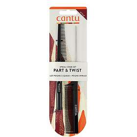 Cantu Style Part and Twist Comb 2-pack
