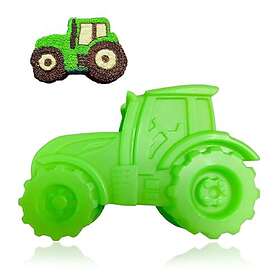 HALF Traktor Silikon Kakform