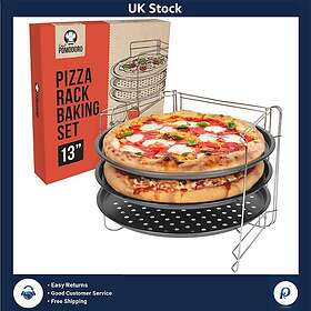 Chef Pomodoro Pizza 3-pack Pizzapanna 33cm