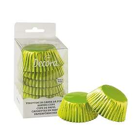 Decora Metalliske Muffin Kopper 60-Cup