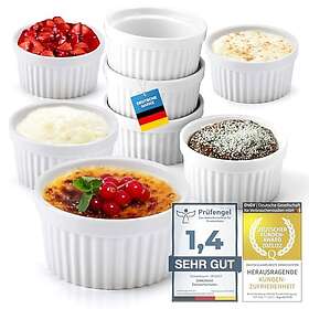Dimono Crème Brûlée Skål 170ml 8-pack