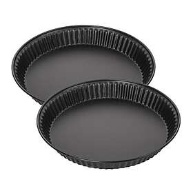 Zenker Quiche Pan en Acier Inoxydable 30cm 2-pack
