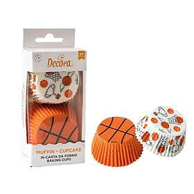 Decora Moule à Muffins Basketball 36-pack