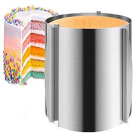 SUNOYA Rostfritt Stål Rund Tårtring 20cm