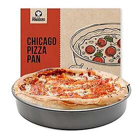 Chef Pomodoro Deep Dish Pizza Pan Aluminum Pizza Pan 30cm