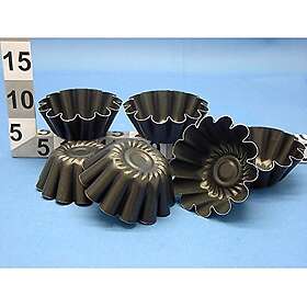 Nokia OEM Steel Round Cake Mold 11cm 6-pack