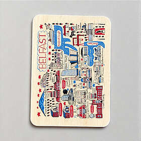 The Sugar Shed Julia Gash Belfast Trämagnet