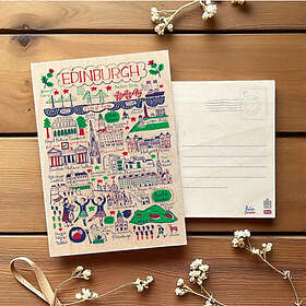 The Sugar Shed Vykort Julia Gash Trä (Edinburgh)