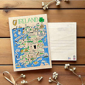 The Sugar Shed Vykort Julia Gash Trä (Ireland)