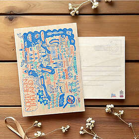 The Sugar Shed Vykort Julia Gash Trä (Nordirland)