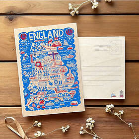 The Sugar Shed Vykort Julia Gash Trä - England