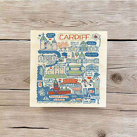 The Sugar Shed Julia Gash Träunderlägg Julia Gash Cardiff