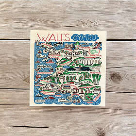 The Sugar Shed Julia Gash Träunderlägg Wales