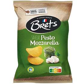 Bret's Pesto & Mozzarella Chips 125g