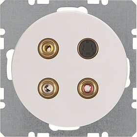 Hager Multimedia Uttag 3315322089