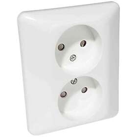 Gelia RS Vægstik 2-vejs Ujordet