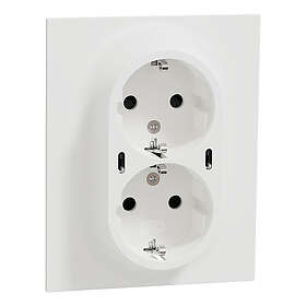 Elko One Veggkontakt 2-veis Jordet EKO50093