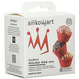 Silikomart Silicone Madeleine Mold 6-Cup