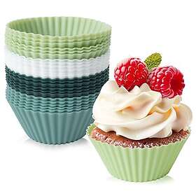 Vonsera Moule à Muffins Standard en Silicone 24-Cup