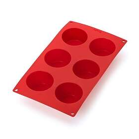 Lékué Muffins Platinum Silikon Muffin Pan 6-Cup