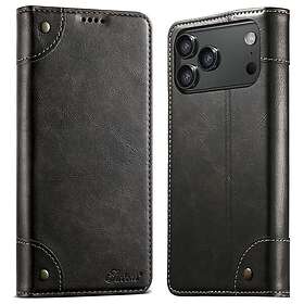 Skalo SUTENI PU Läder Plånboksfodral för iPhone 17 Pro Max