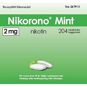 Nikorono Mint 2mg 204st