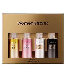 women'secret Gold Coffret de Brumes Corporelles 4x50ml