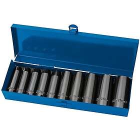 Draper 38369 Deep Impact Socket Set 1/2" 10pcs