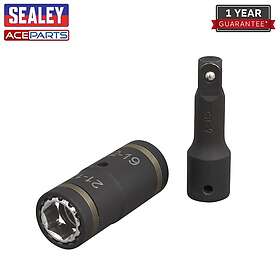 Sealey SX1821 Impact Socket Set 1/2" 2pcs