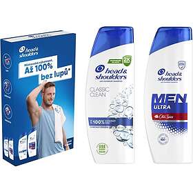 Head & Shoulders Classic Clean + Ultra Old Spice Gift Set (250 ml Schampo mot mj