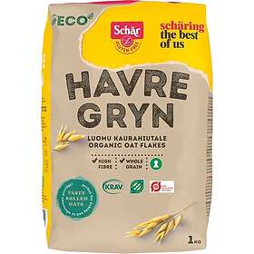 Schär Havregryn Ekologisk Glutenfri 1kg