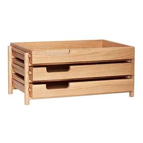 Hübsch Note Kirjelaatikko Beige