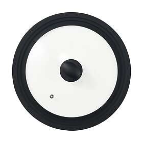 Dorre Una Universallock Svart Silikon Rund Glas 28/30/32 cm