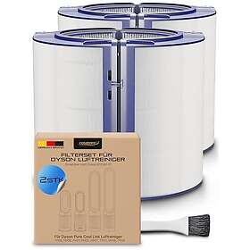 Comedes 970341-01, 965432-01 HP04, HP06, HP07, HP09, PH01, PH03, PH3A, PH04, TP06, TP07, TP09 Luftrenarfilter (2 stycken)