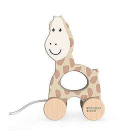 Matchstick Monkey Giraffe Pull Along Toy