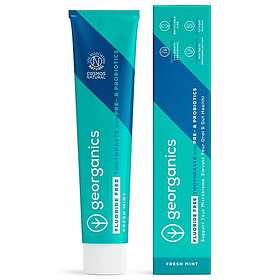 Georganics Naturlig Hydroxyapatit Prebiotic & Probiotic Tandpasta 75ml