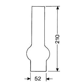DHR Lampglas 210cm