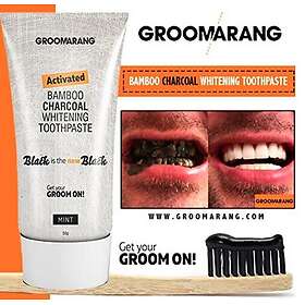 Groomarang Charcoal Mint Blegende Tandpasta 50ml