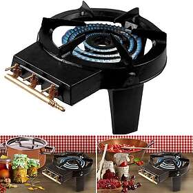 ID Market Réchaud à gaz en fonte - 3 brûleurs