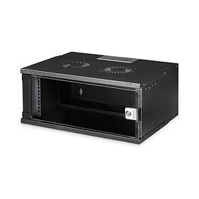 Digitus 4U 540 x 400 mm Vægmonteret Rack Kabinet Sort
