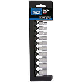 Draper 50067 Socket Set 1/4" 10pcs