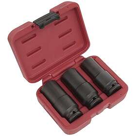 Sealey SX319 Impact Socket Set 1/2" 3pcs