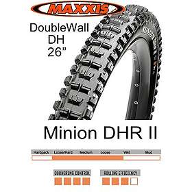 Maxxis Minion DHR II MTB-däck Maxxpro 26x2,4" (61-559)