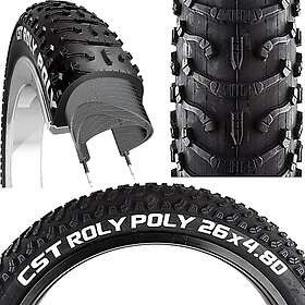 CST Roly Poly Fat Bike-dæk Ståltråd 26x4.8 (122-559)