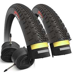 Fincci Grus Landsvägsdäck Hopfällbar 700x38C (40-622) 2-pack