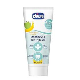 Chicco Fluoride-Free Toothpaste Children 6-24 Months Apple-Banana 50ml