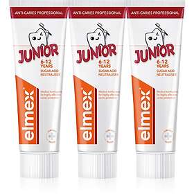 Elmex Anti-Caries Professional Junior för Barn Tandkräm 75ml 3-pack
