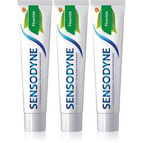 Sensodyne Fluoride Sensitive Toothpaste 75ml 3-pack