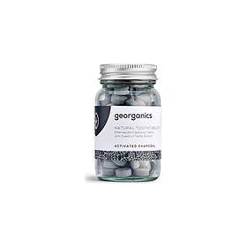 Georganics Natural Activated Charcoal Toothpaste Tablets 120pcs
