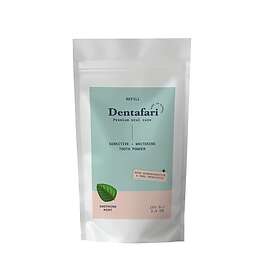Dentafari Känslig & Blekande Tandpulver Lugnande Mint 100g